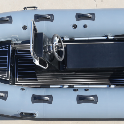 Bote Inflable de Quilla rígida (RIB) en Hypalon (Orca 828) con casco de Aluminio